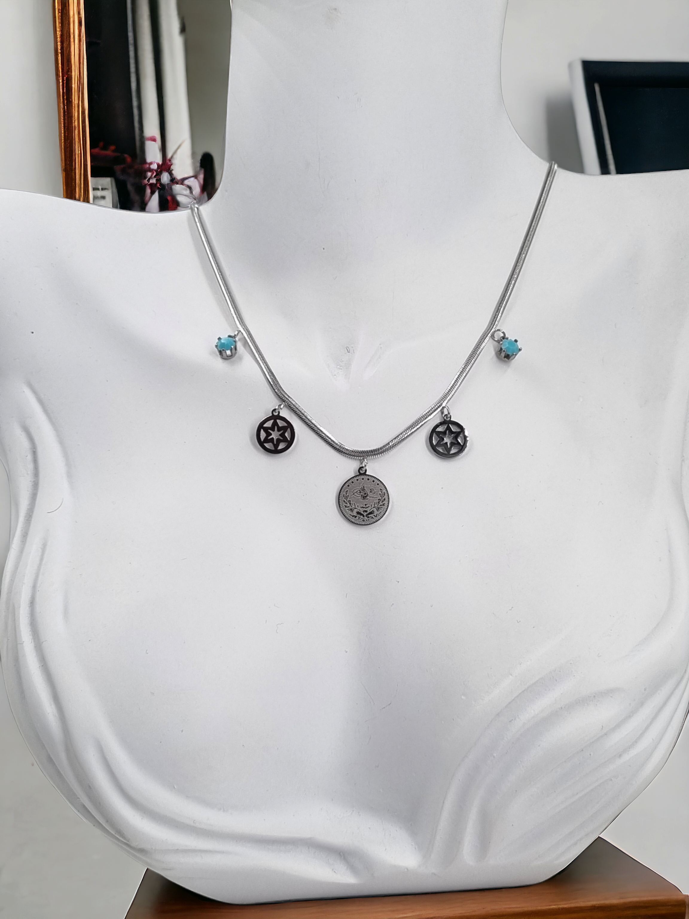 Çelik Kolye ÇKLY070