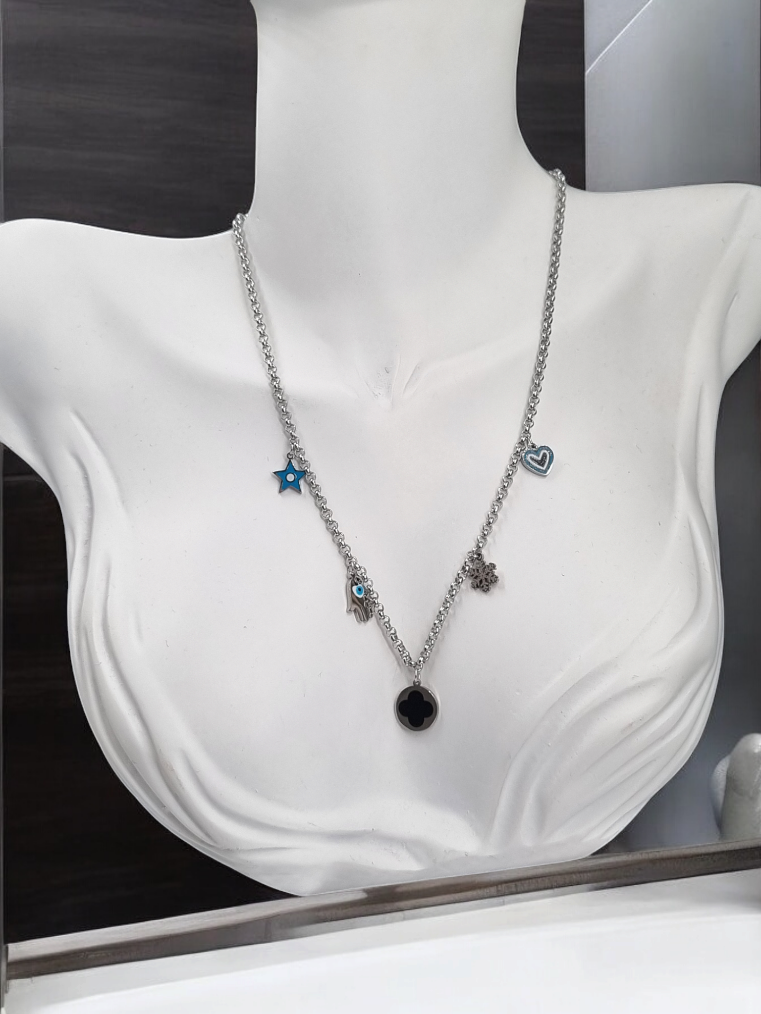 Çelik Kolye ÇKLY077