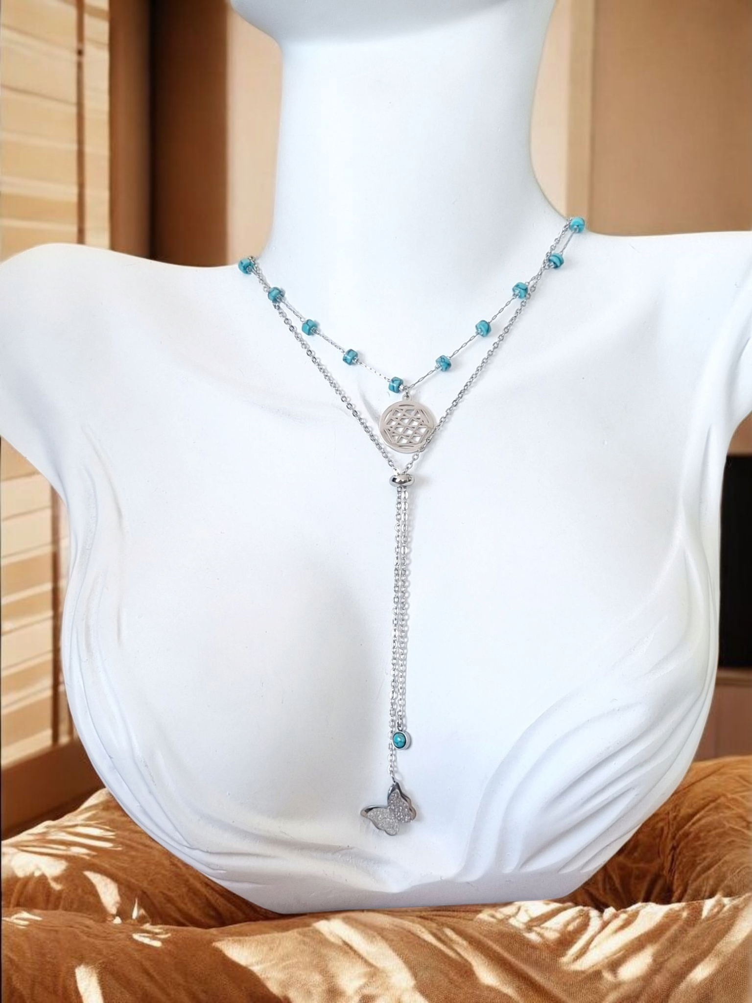 Çelik Kolye ÇKLY1063  