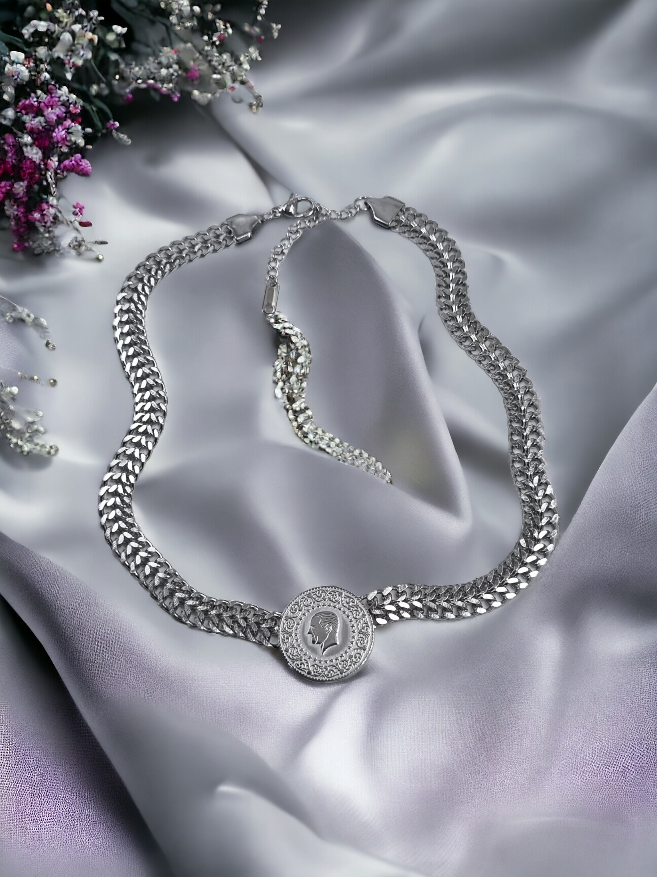 Çelik Kolye ÇKLY339