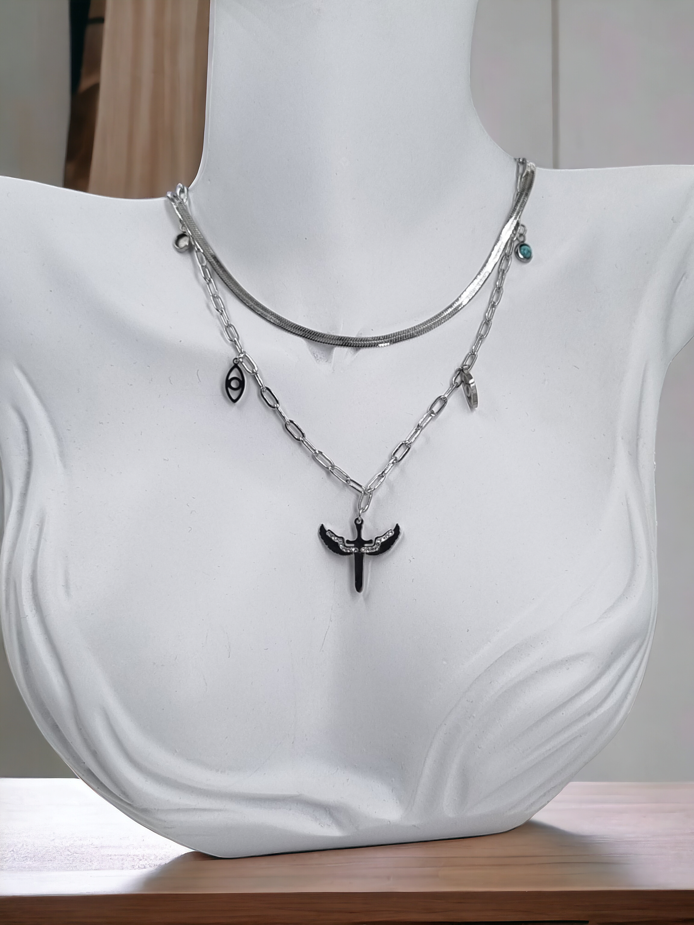 Çelik Kolye ÇKLY547