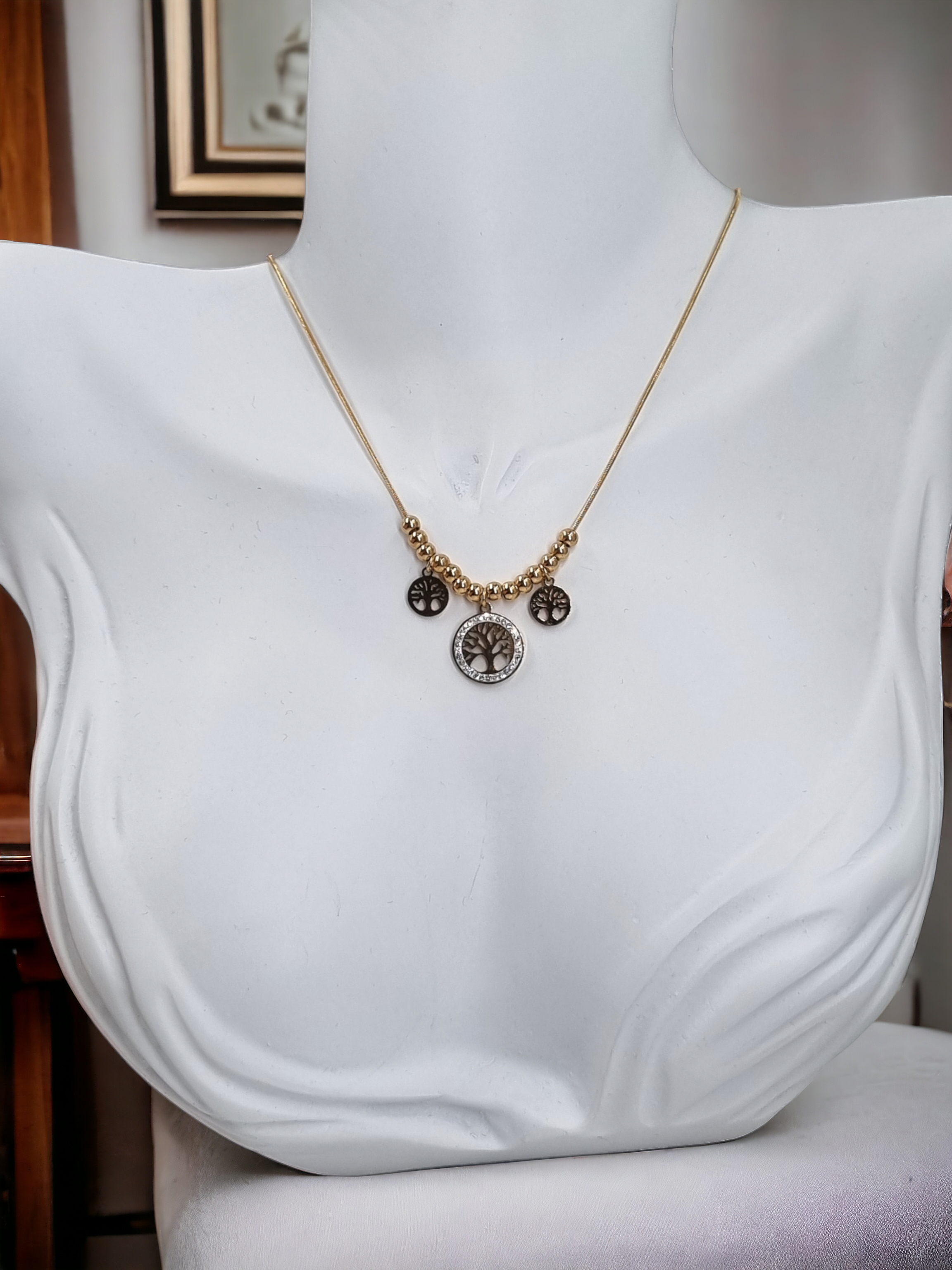 Çelik Kolye ÇKLY554