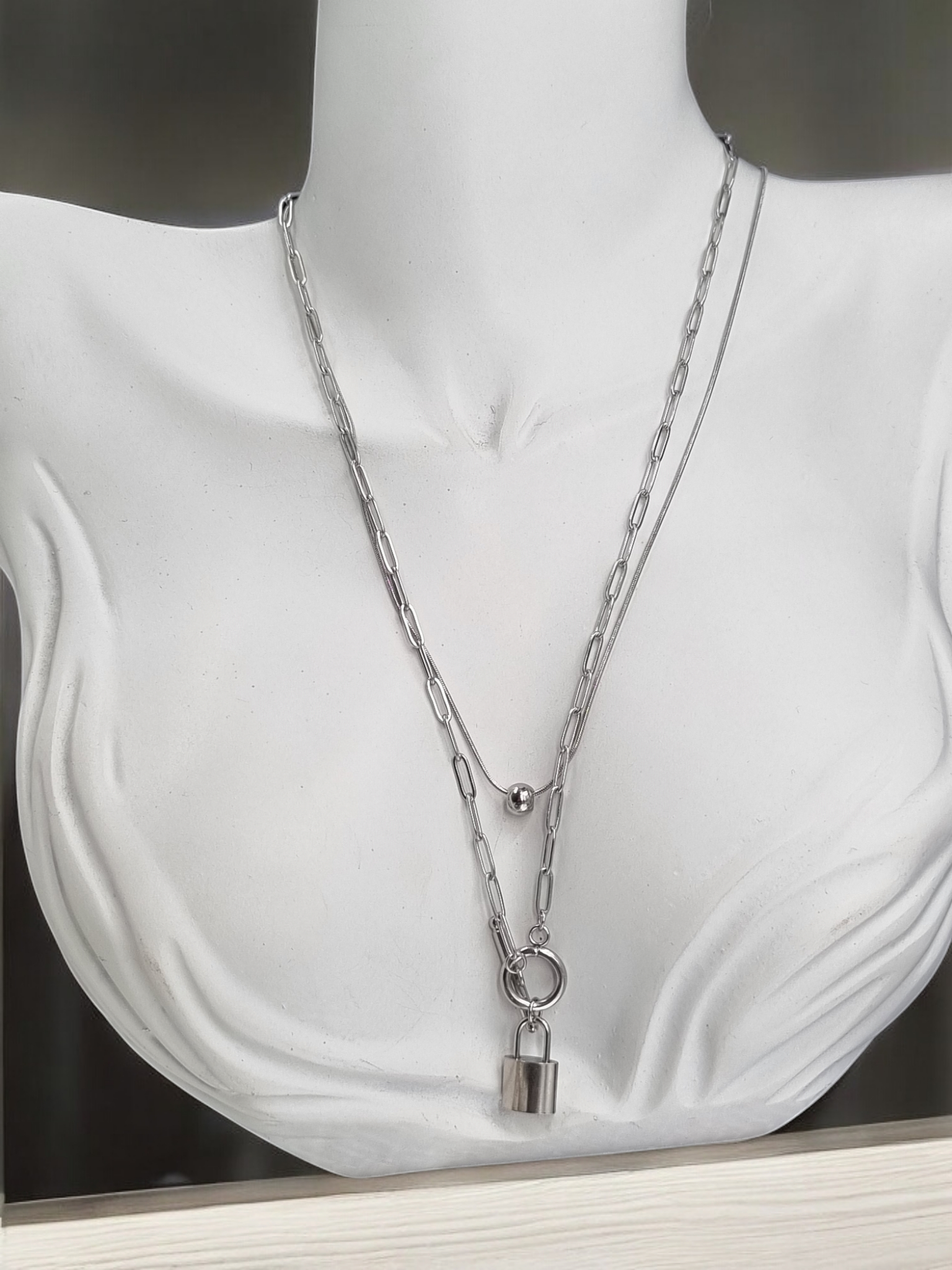 Çelik Kolye ÇKLY856