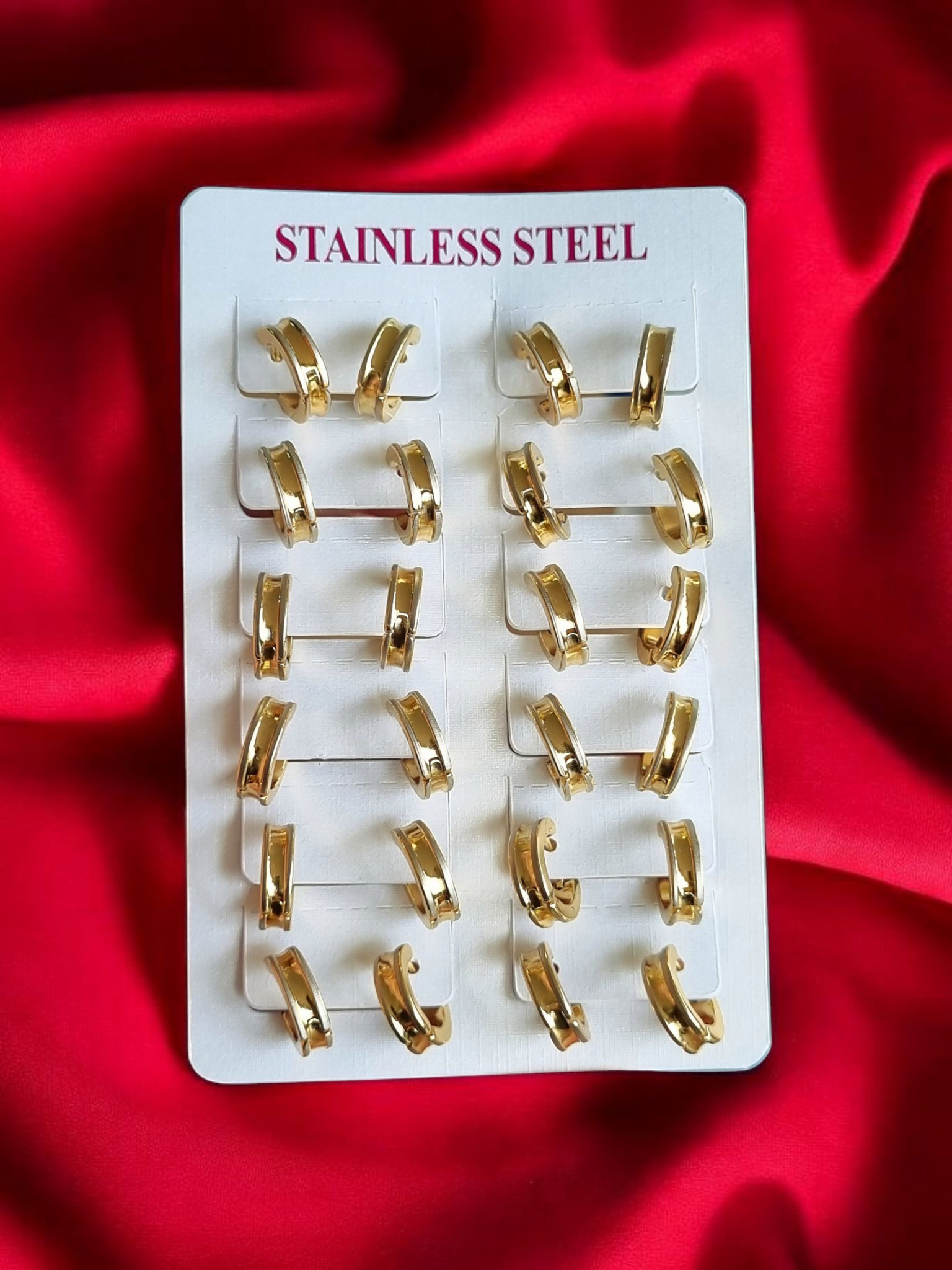 Çelik Küpe Seti ÇKS7