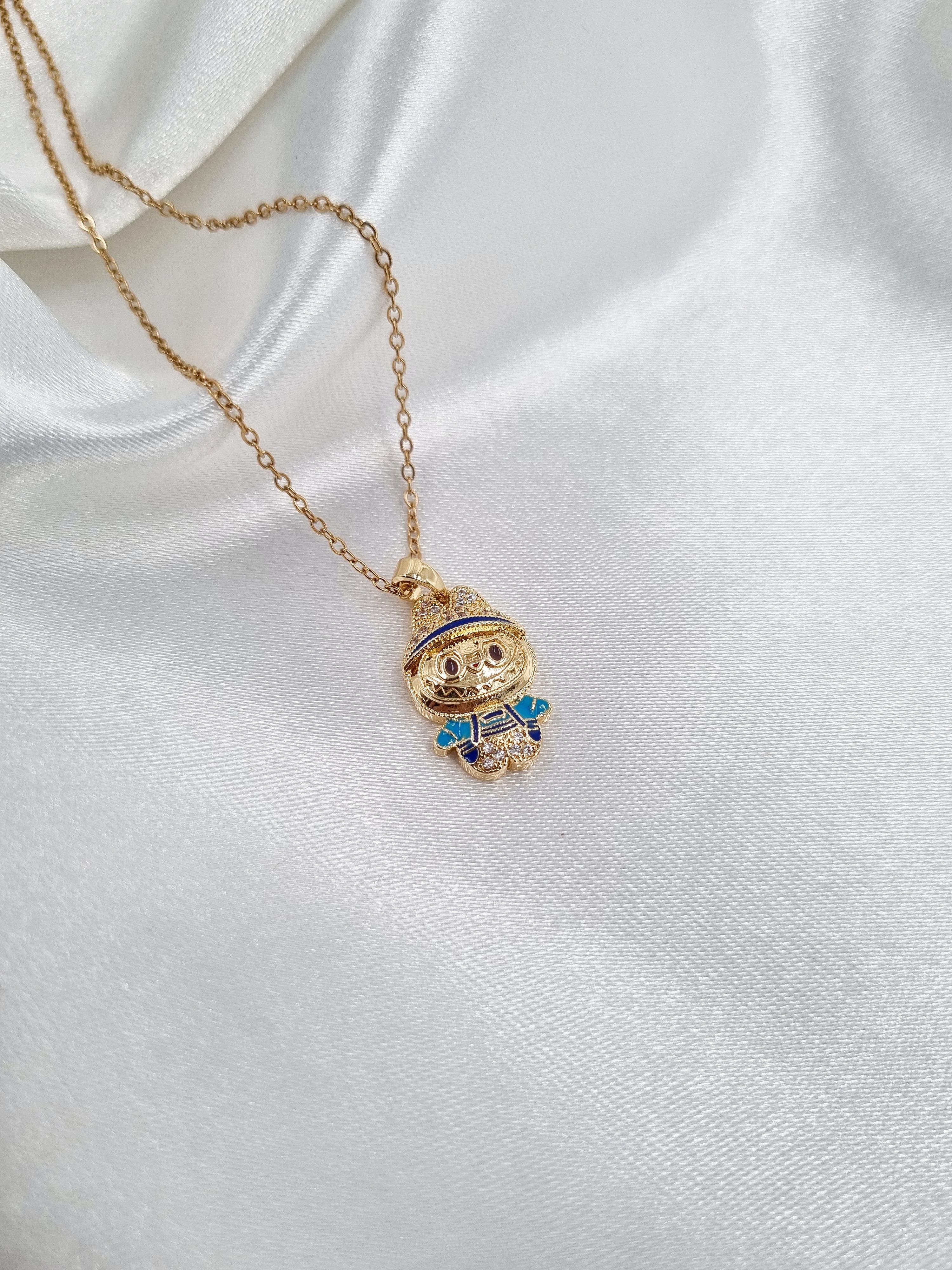 Çelik Labubu Kolye ÇKLY1161