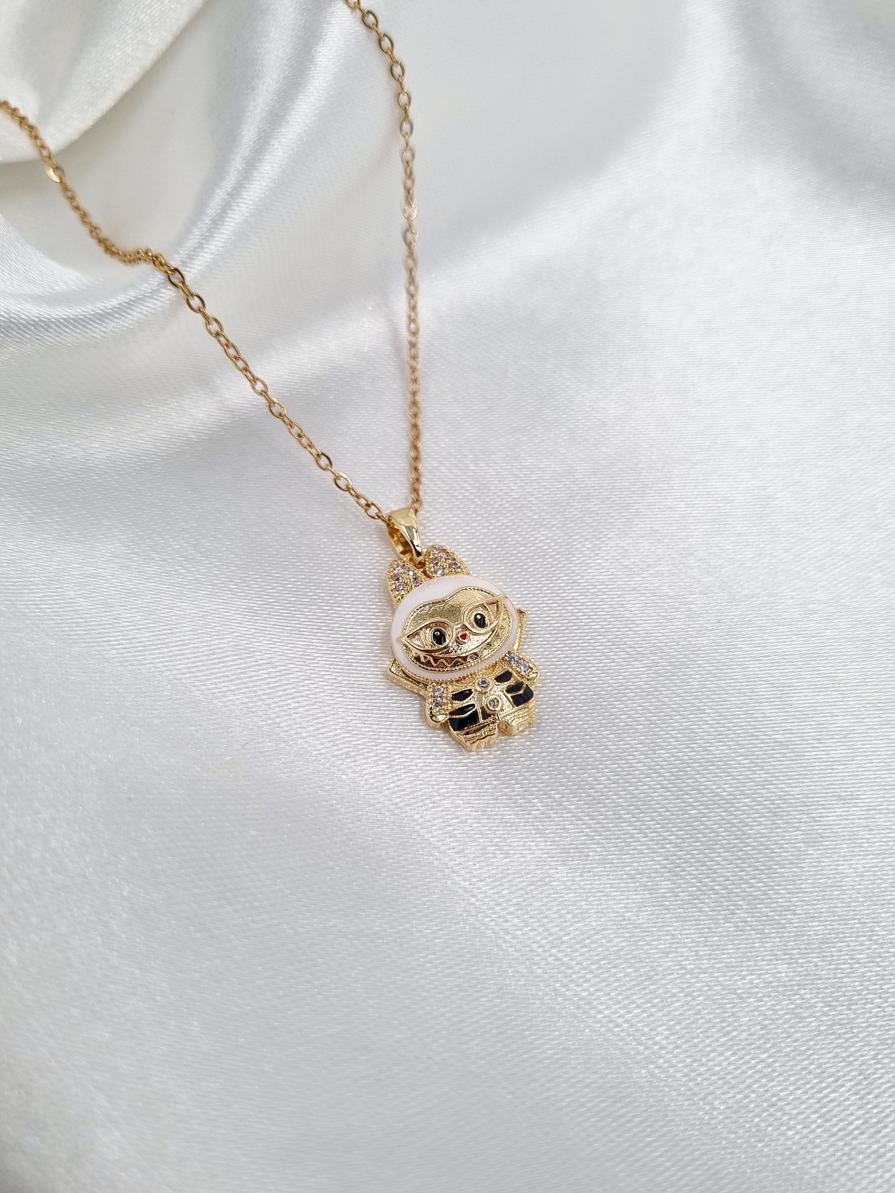 Çelik Labubu Kolye ÇKLY1162