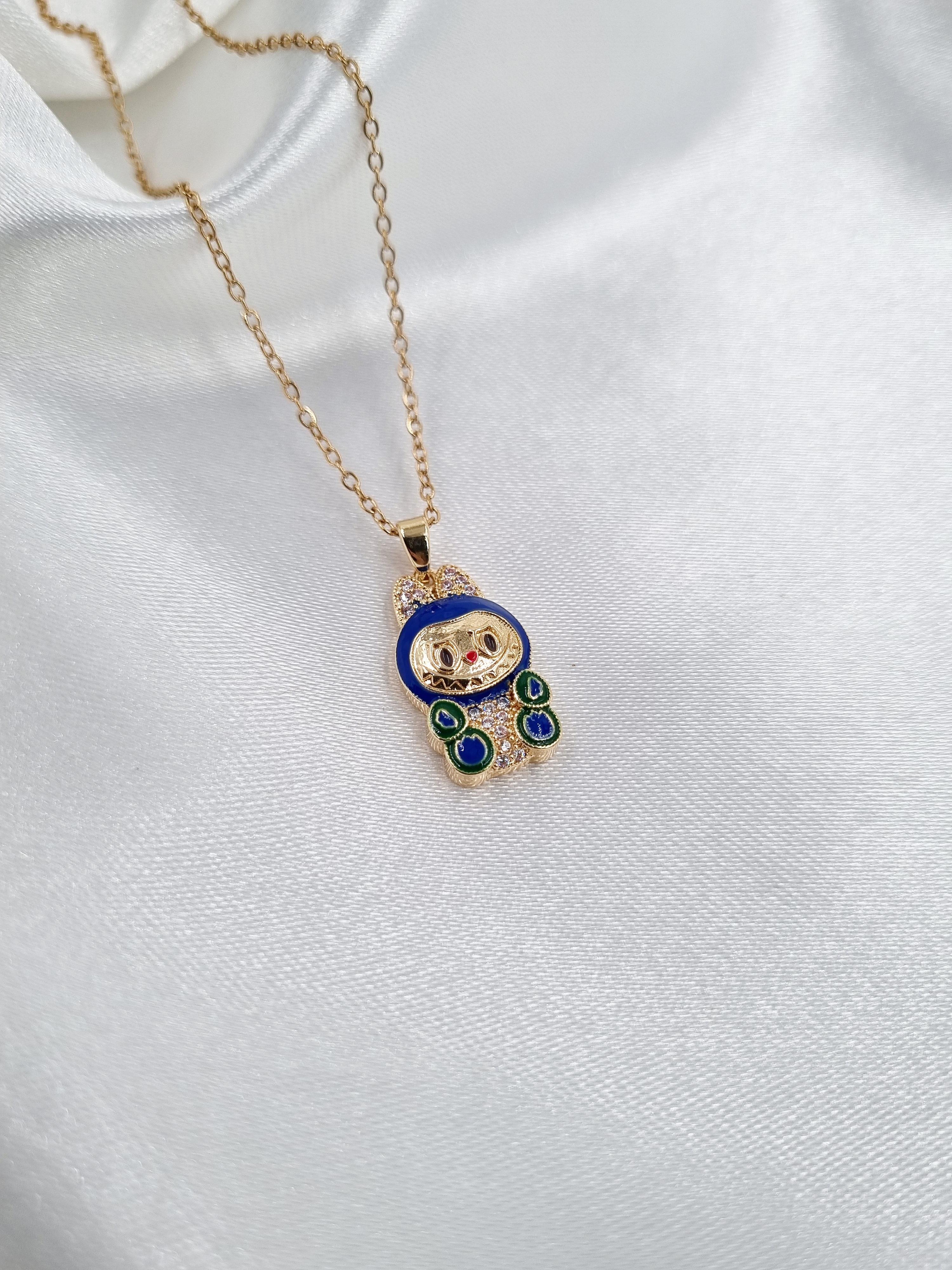 Çelik Labubu Kolye ÇKLY1165