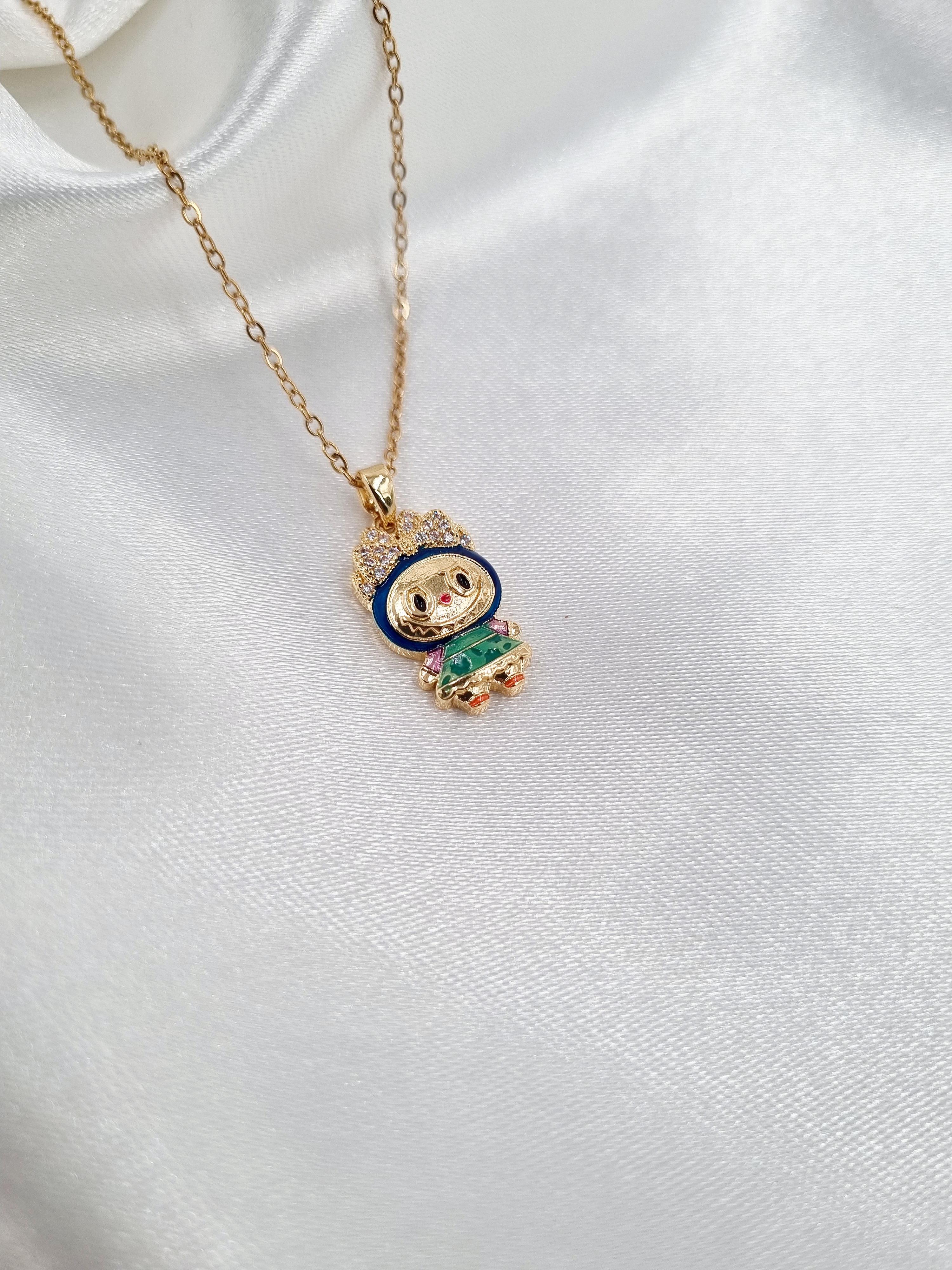 Çelik Labubu Kolye ÇKLY1167