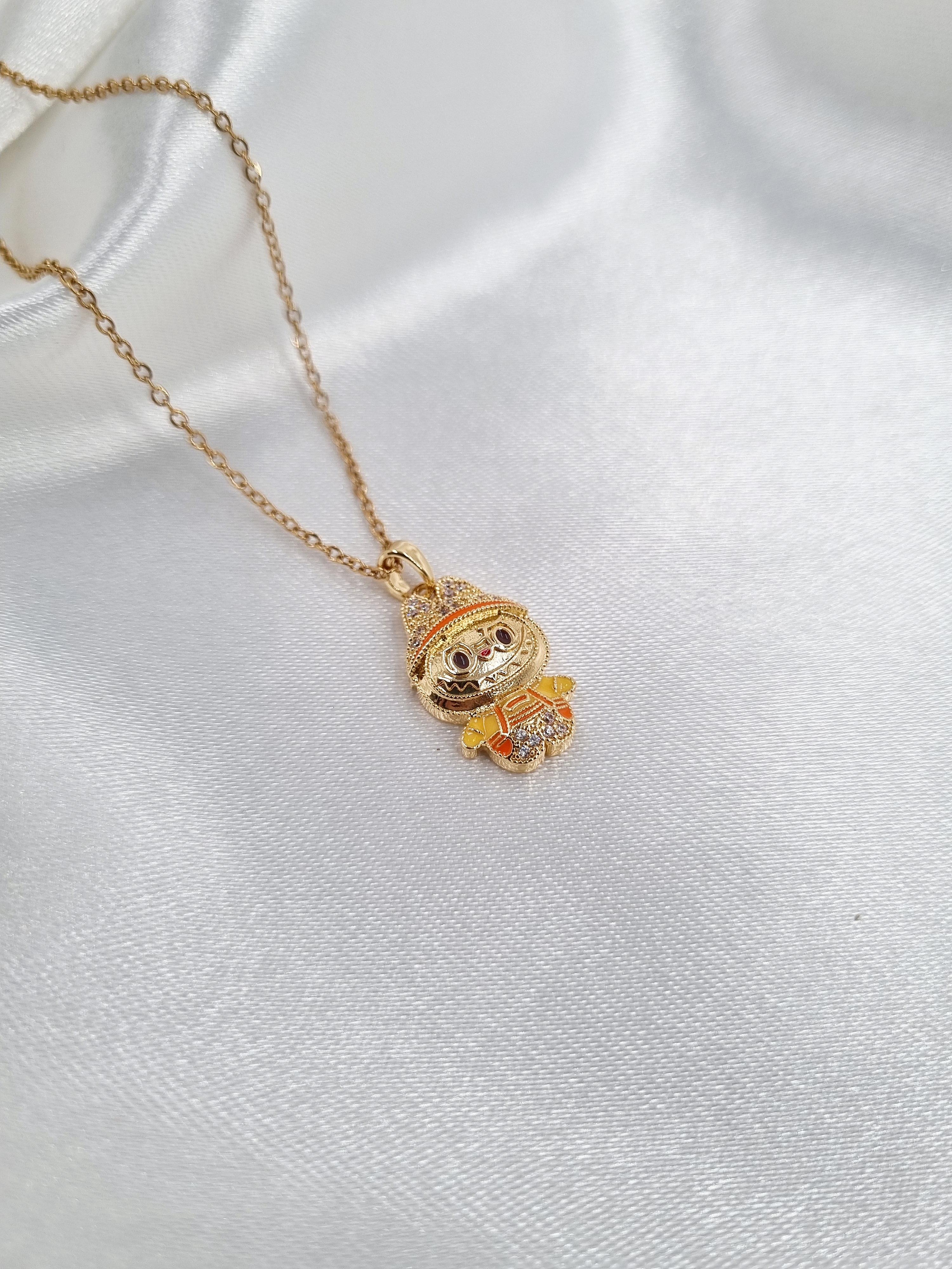 Çelik Labubu Kolye ÇKLY1168