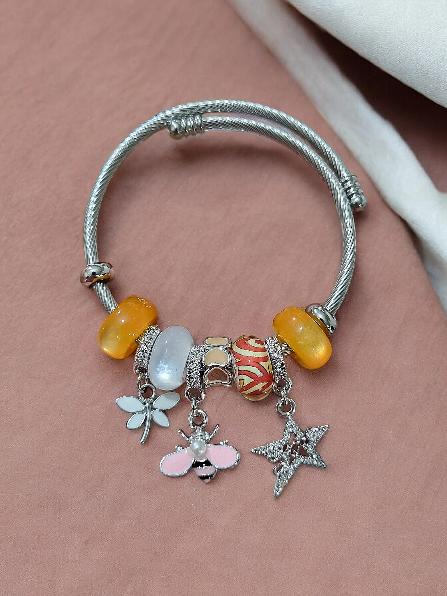 Çelik Pandora Bileklik Ç072