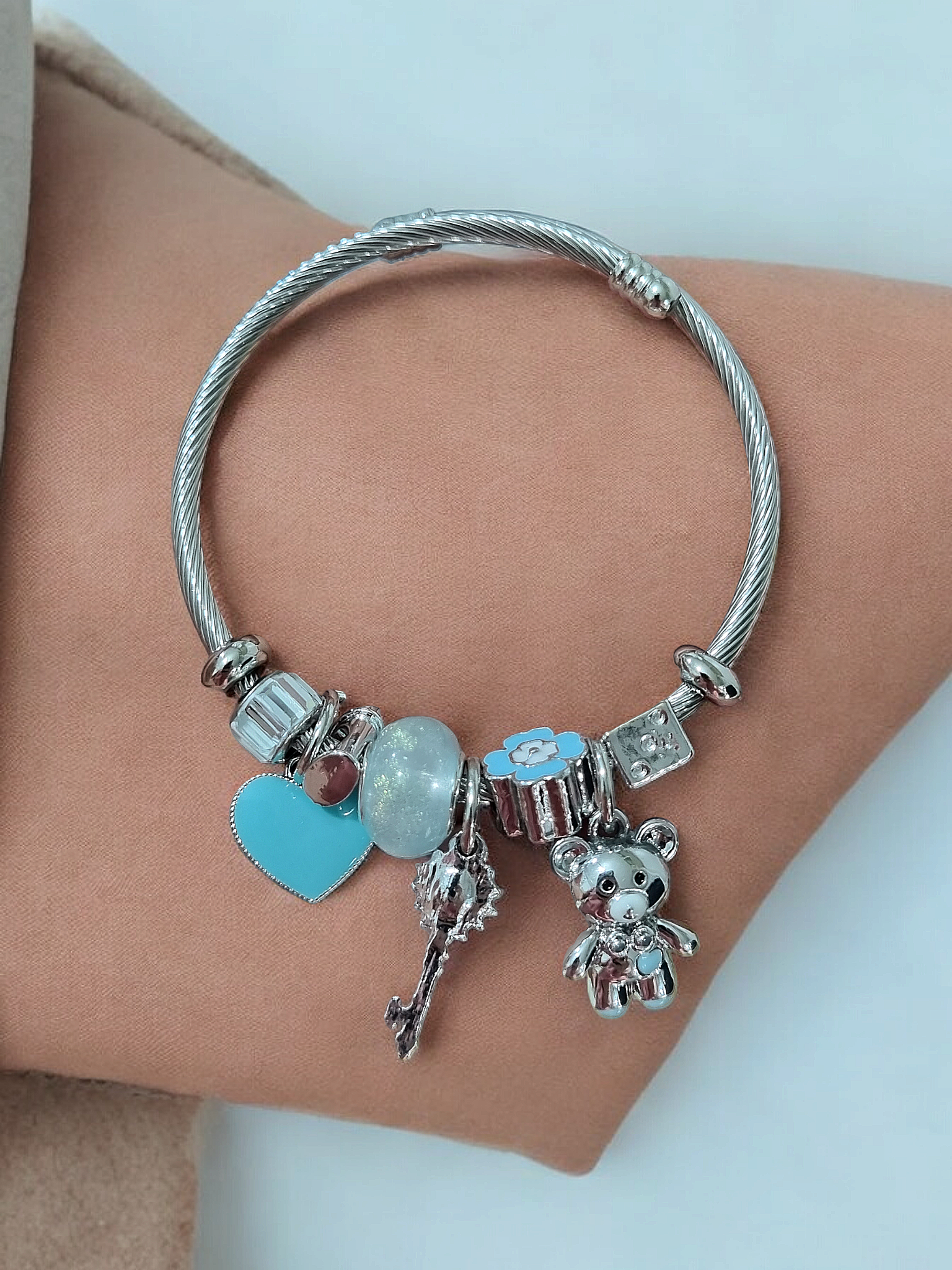 Çelik Pandora Bileklik Ç099