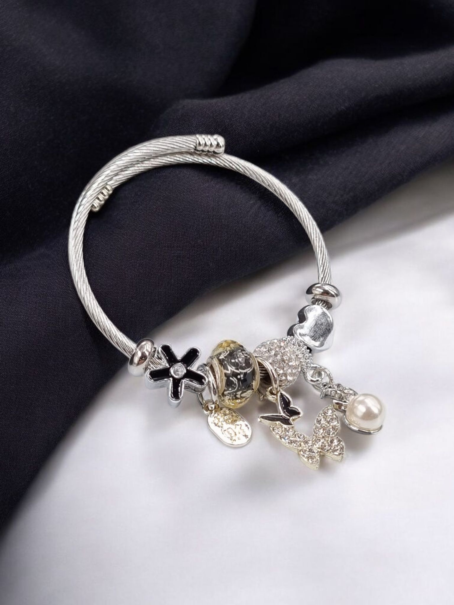 Çelik Pandora Bileklik Ç236