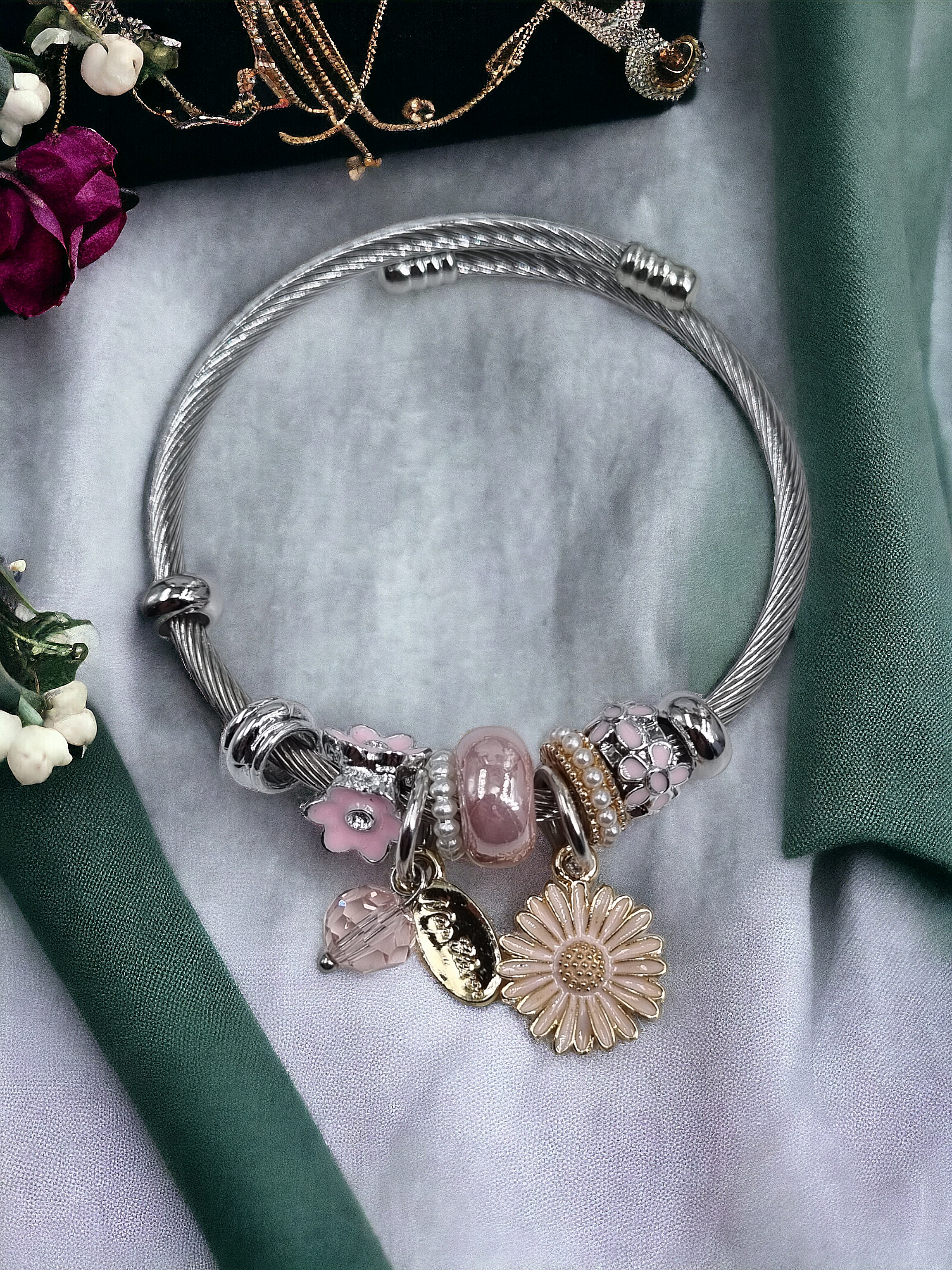 Çelik Pandora Bileklik ÇP12