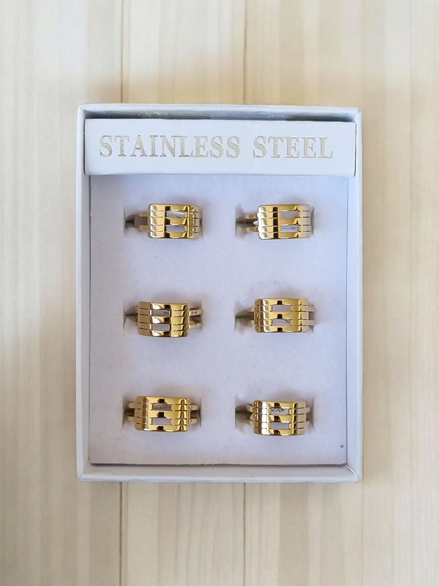 Çelik Yüzük 6'lı ÇYZ23