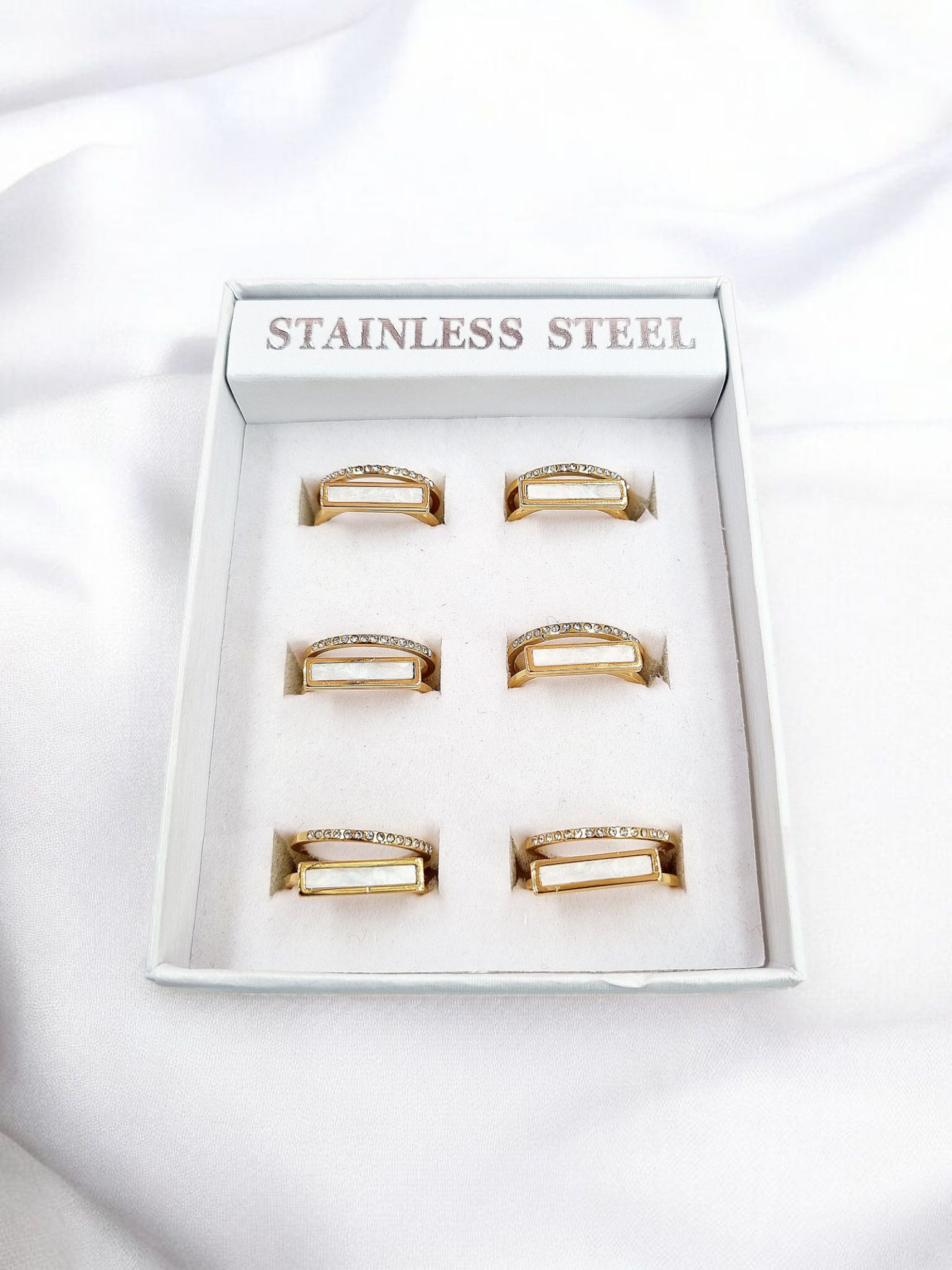 Çelik Yüzük 6'lı ÇYZ32