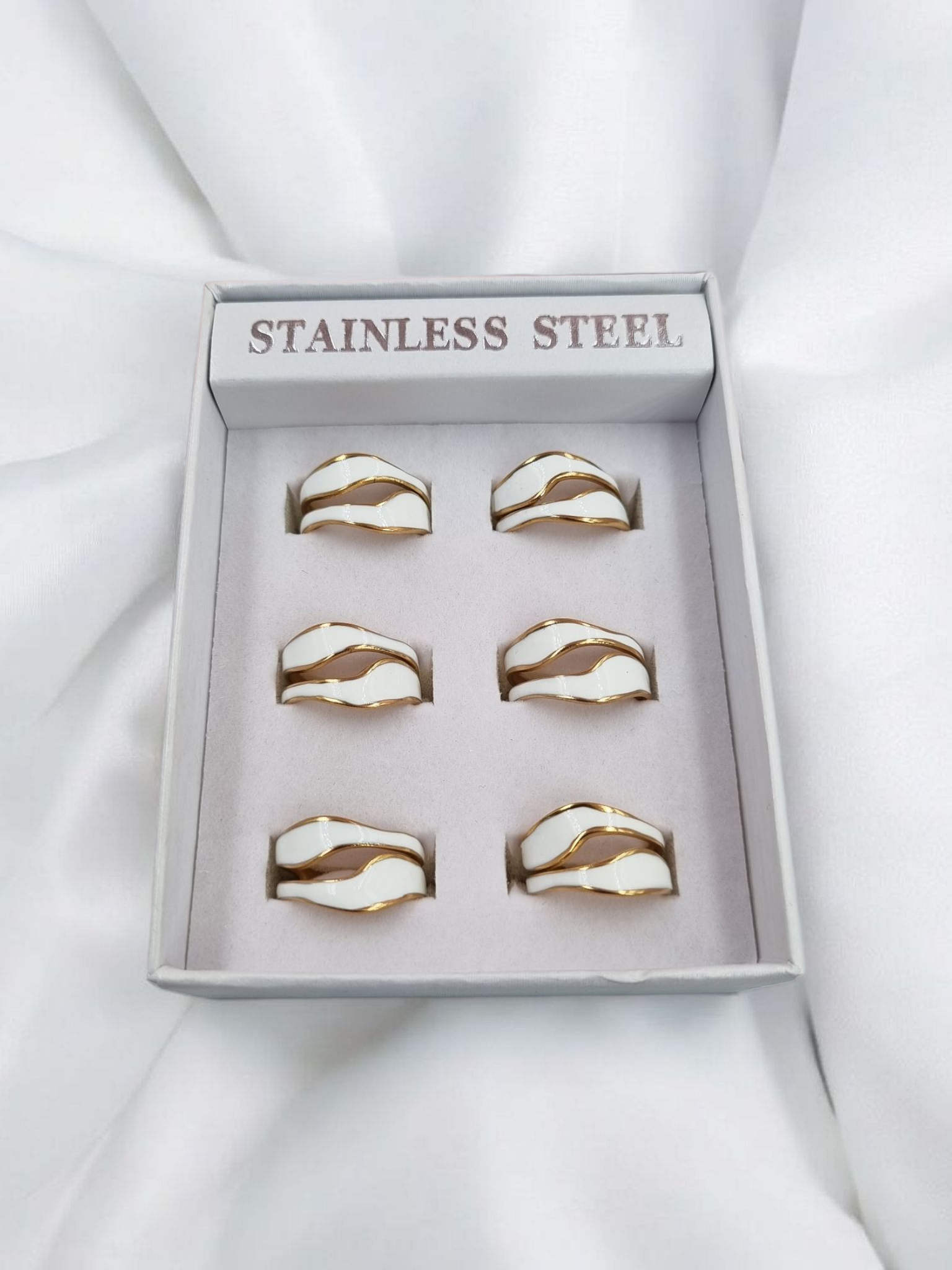 Çelik Yüzük 6'lı ÇYZ37