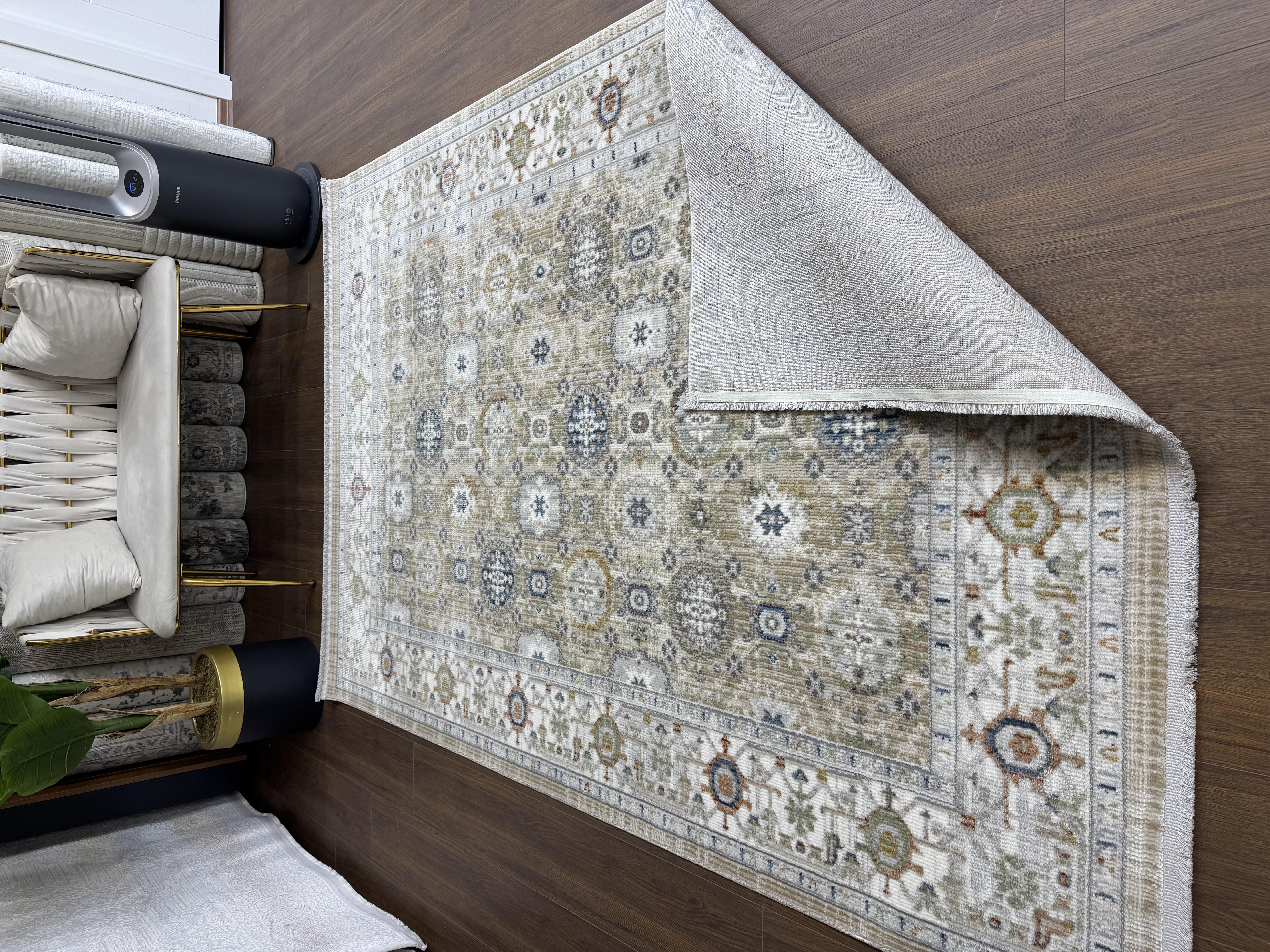 Anadolu G0680A Bej Krem Mavi Multi 