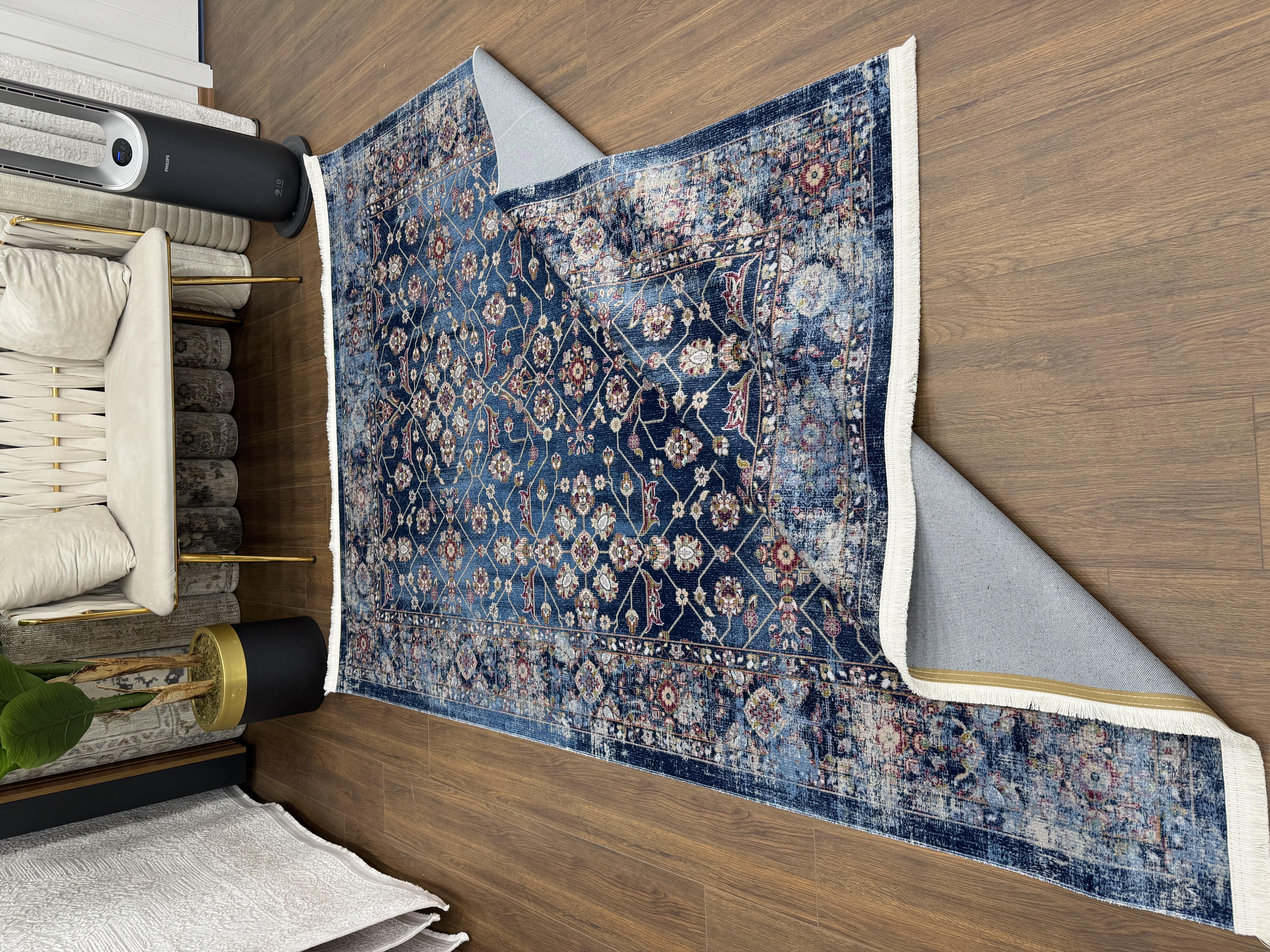 Ottoman 1154V3 Mavi Pembe Multi 