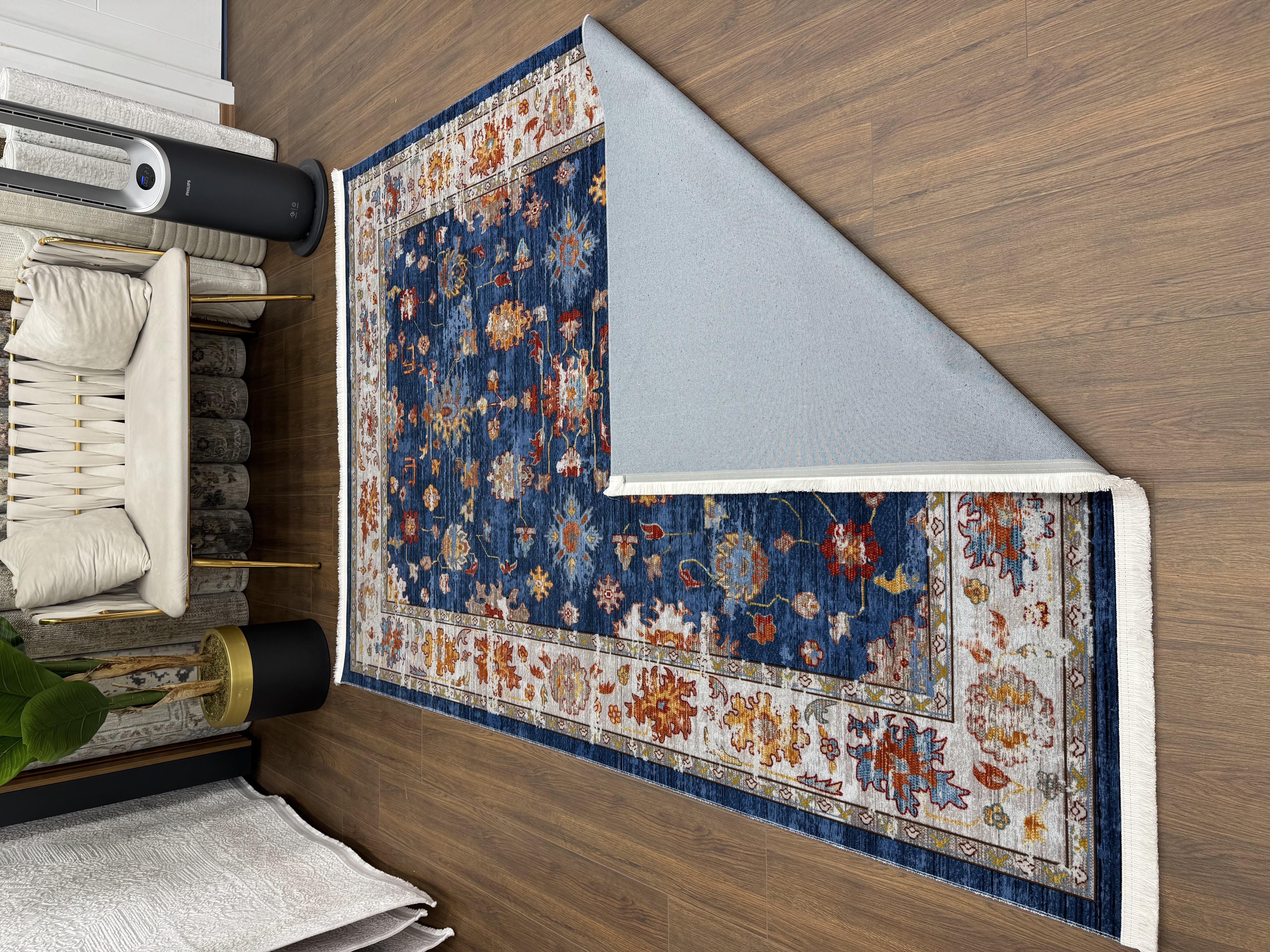 Ottoman 368-1005 Mavi Kiremit Krem 