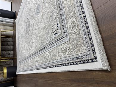 İsfahan 29053B Krem Mavi Gri 