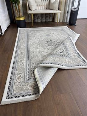 İsfahan 29053B Krem Mavi Gri 