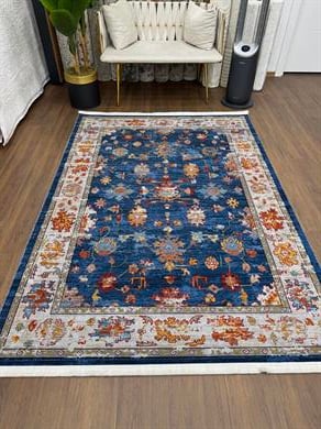 Ottoman 368-1005 Mavi Kiremit Krem 