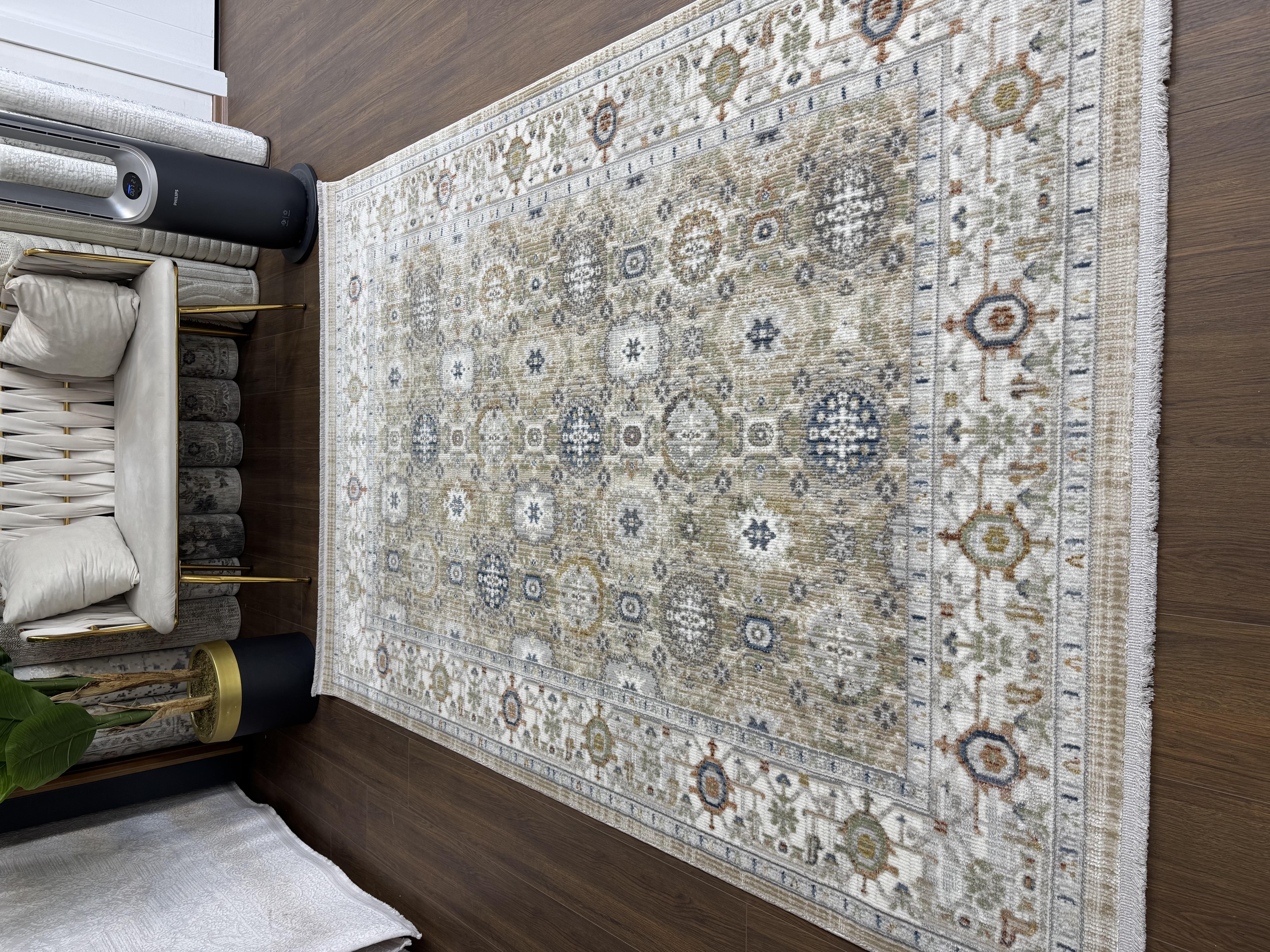 Anadolu G0680A Bej Krem Mavi Multi 