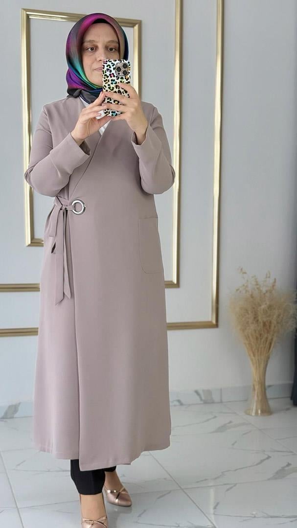 Yandan Bağlamalı Bej Giyçık FRY