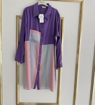 Çizgili Yazlık Gömlek FRY