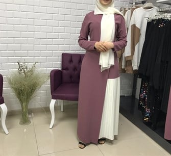 Pilise Detaylı Elbise FRY