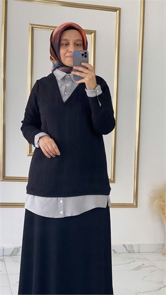 Spor Siyah Tunik FRY