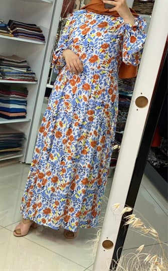 Viskon Yazlık Elbise FRY