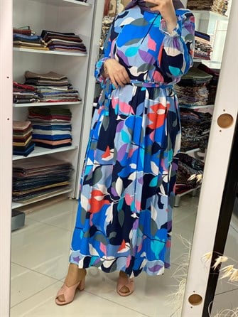 Yazlık Viskon Elbise FRY