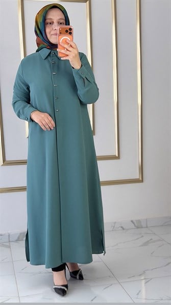 Zımba Detaylı MintYeşili Giyçık FRY