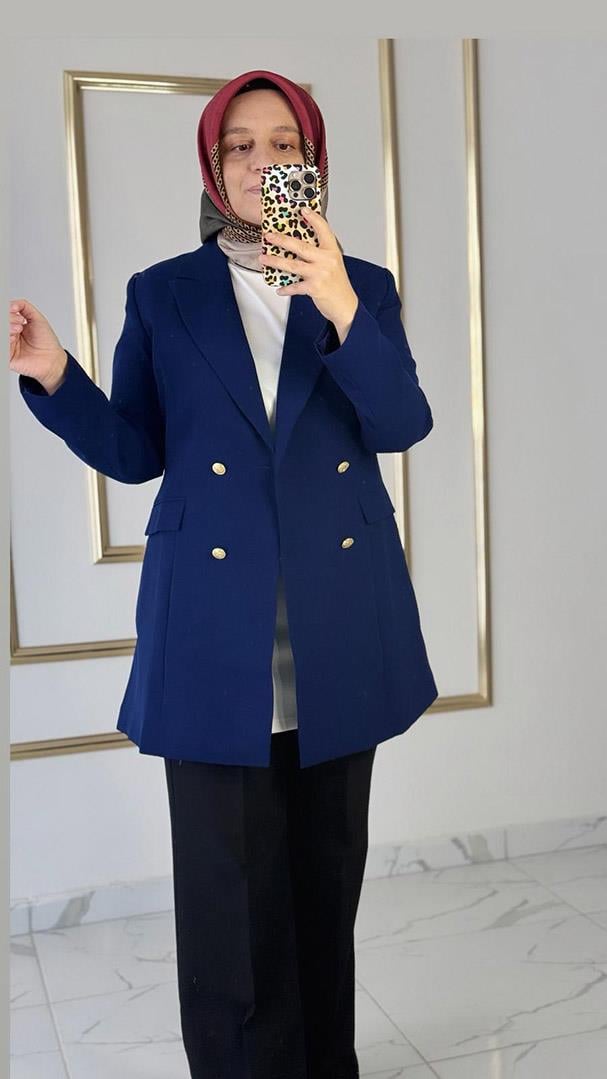 Blazer Mavi Ceket FRY