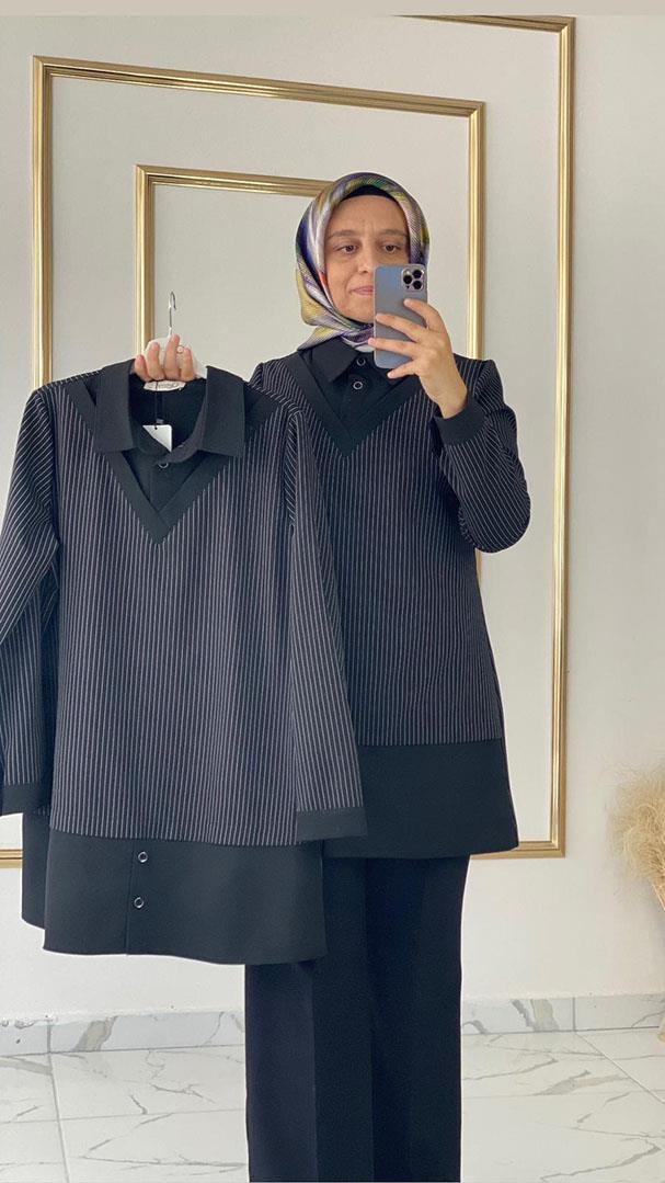 Çizgili Spor Tunik FRY