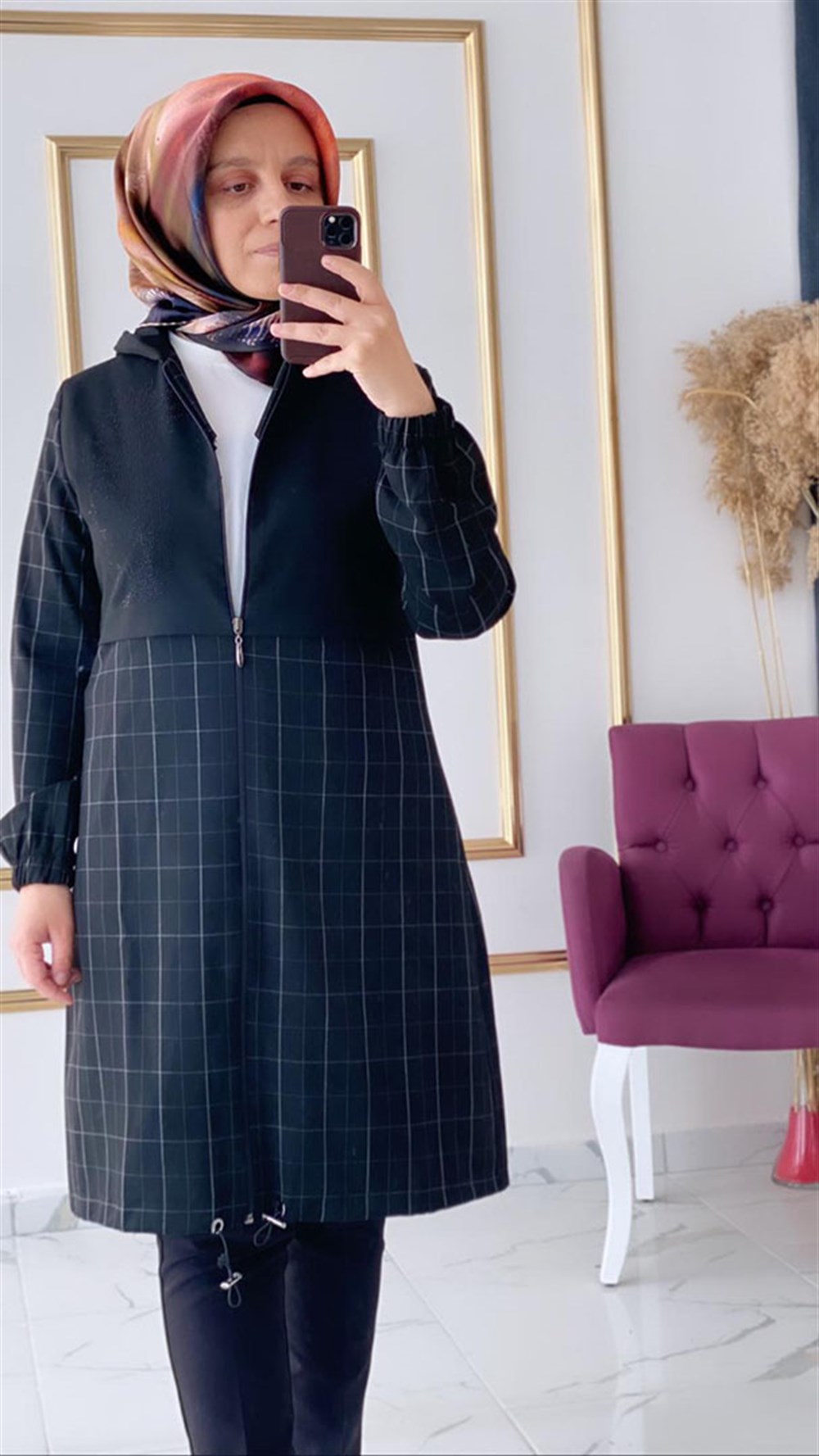 Ekose Taşlı Giyçık 4528
