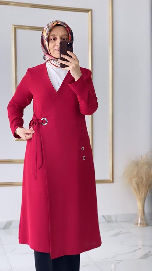Kemerli Kırmızı Giyçık FRY4703