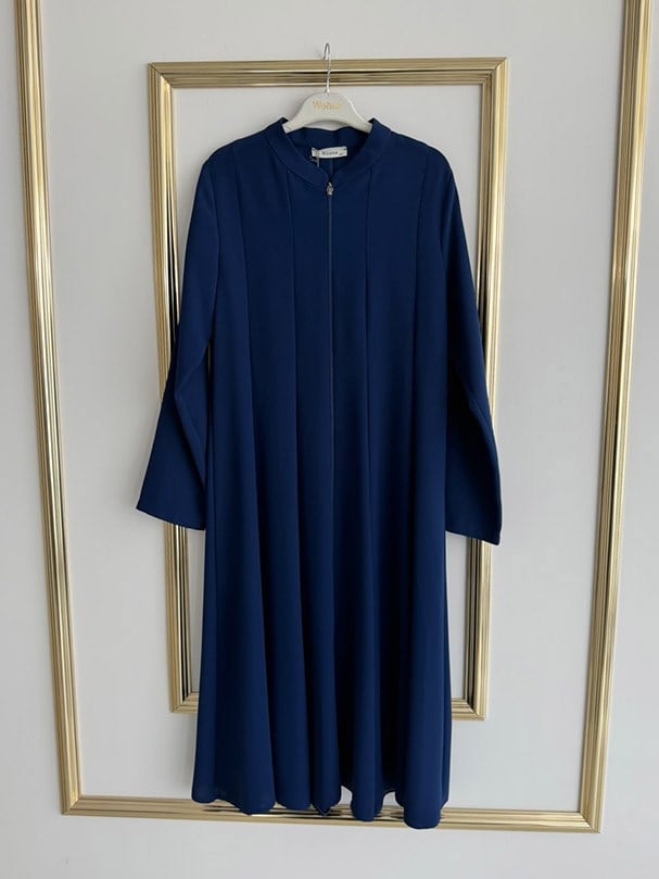 Mevlana Modeli Lacivert Giyçık Kap FRY