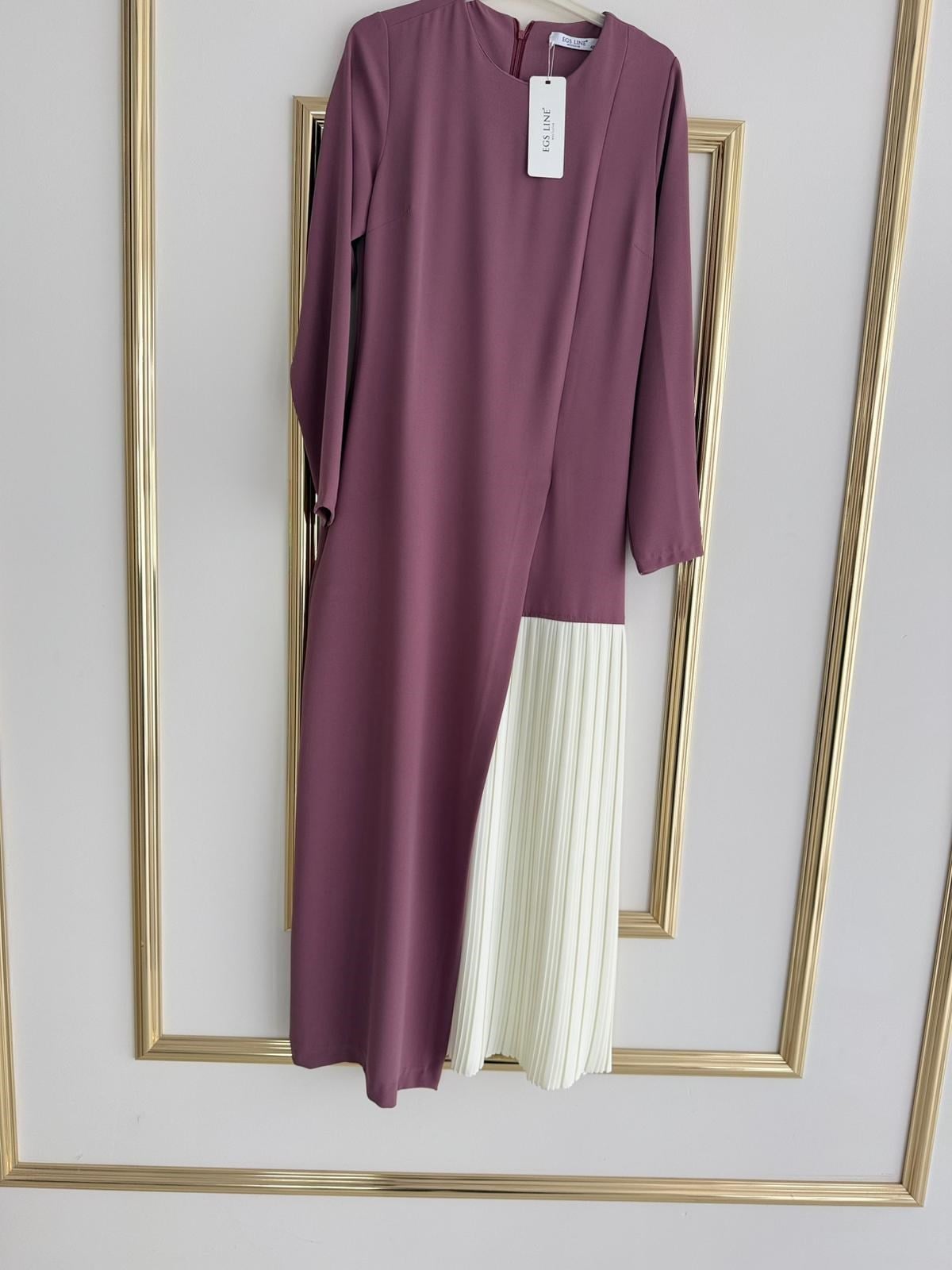 Pilise Detaylı Elbise FRY