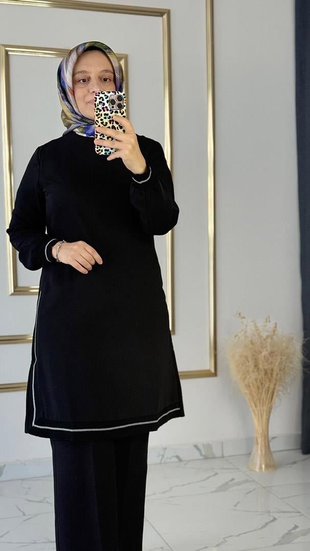 Ribanalı Sade Tunik FRY 
