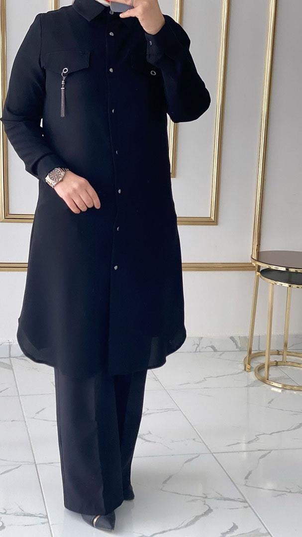 Sade ve Zarif Taba Tunik FRY