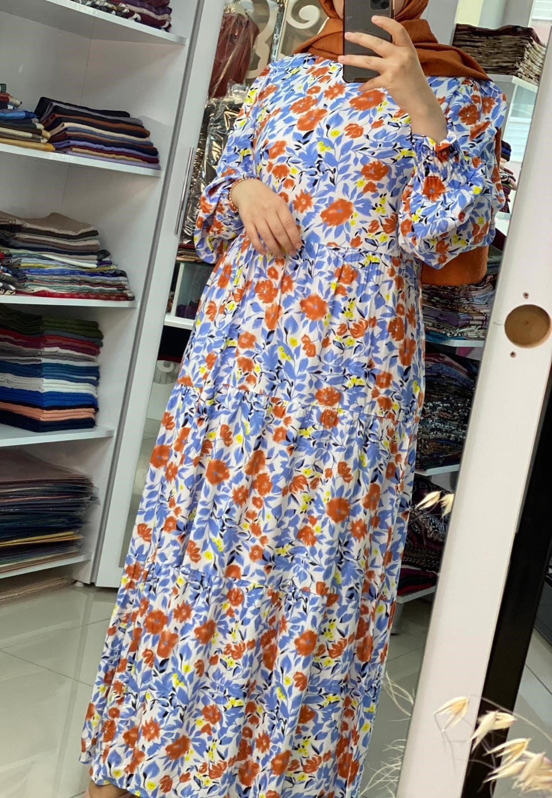 Viskon Yazlık Elbise FRY