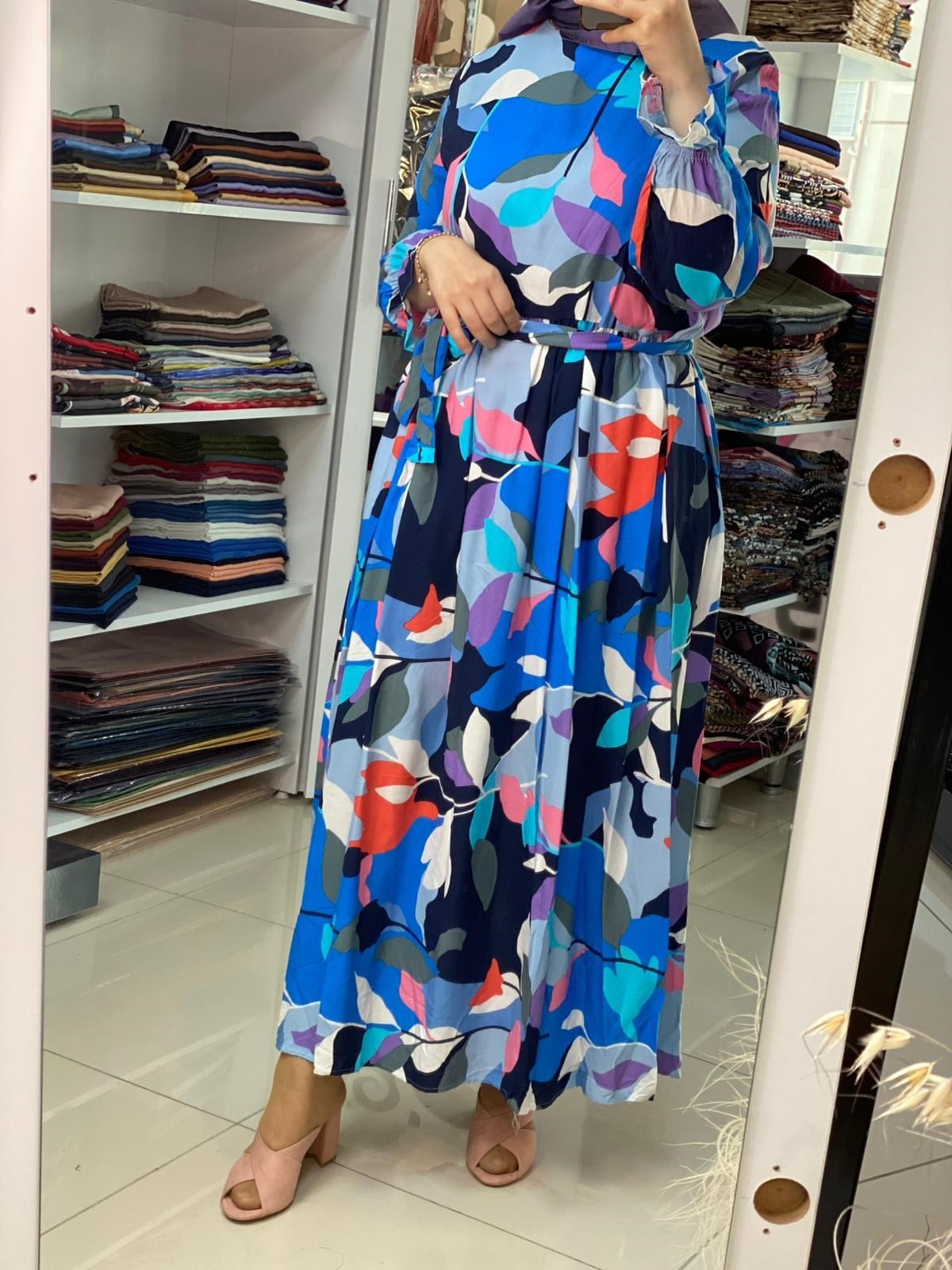 Yazlık Viskon Elbise FRY