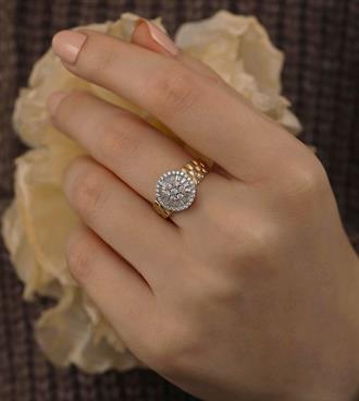 Kordon Trapez Yüzük