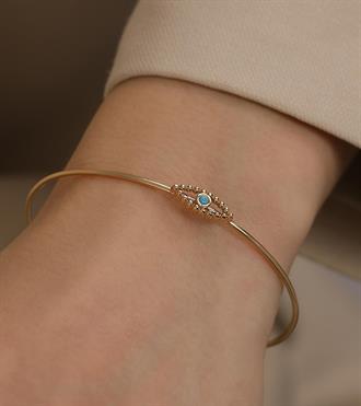 Firuzeli Göz Bilezik