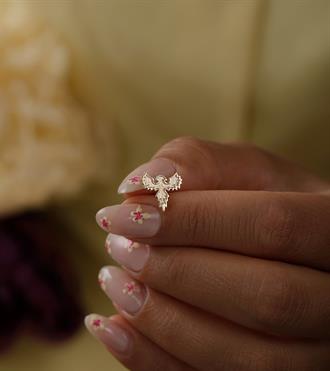 Anka Tasarım Vidalı Küpe