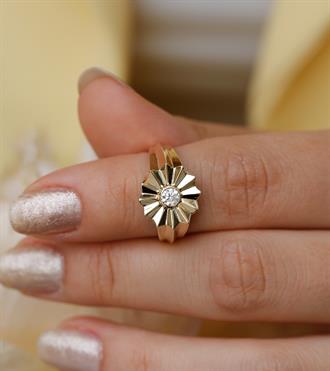 Yıldız Çiçeği Yüzük