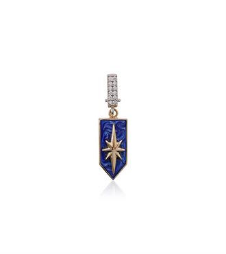 Kutup Yıldızlı Tasarım Kolye Ucu