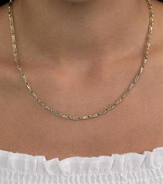 Dokulu Damla Zincir Kolye